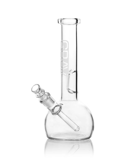 GRAV® Small Round Base Water Pipe-GRAV-Clear-NYC Glass