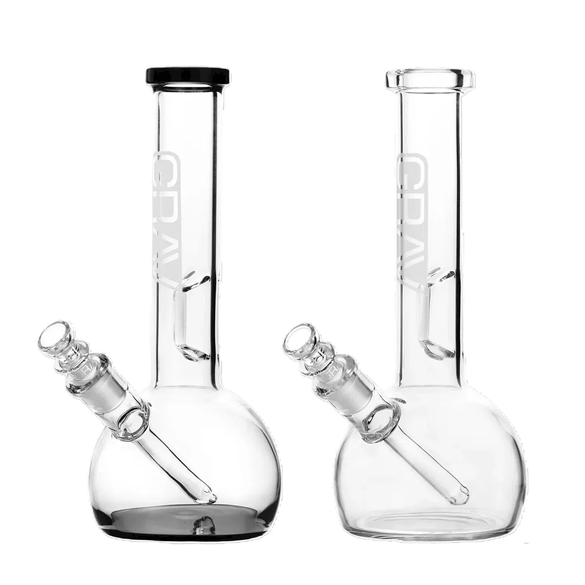 GRAV® Small Round Base Water Pipe-GRAV-NYC Glass