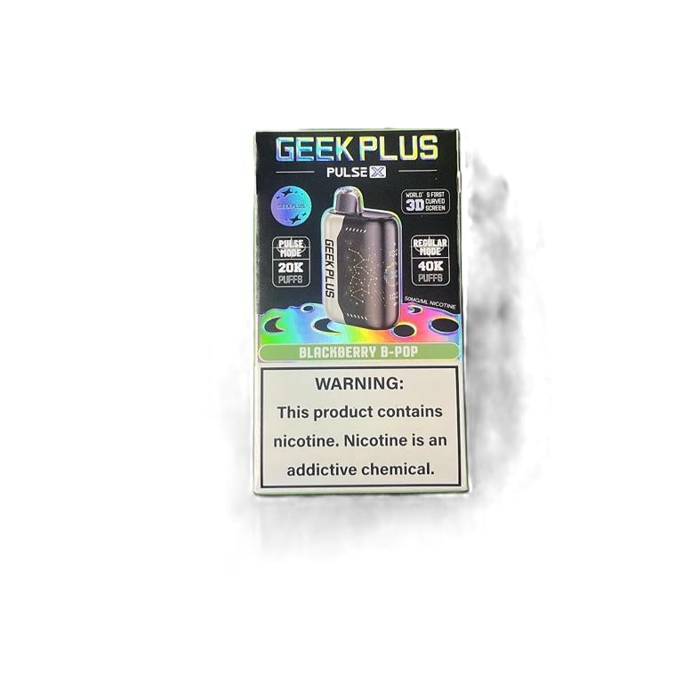 Geek Bar Plus 40k Puff Nicotine Disposable-Nicotine Disposable-Geek Bar-Blackberry B Pop-Single Unit-NYC GLASS 718