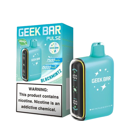 Geek Bar Pulse 15,000 Puff Nicotine Disposable-Geek Bar-BlackMintz-NYC GLASS 718