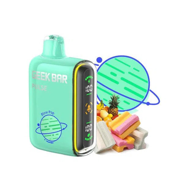 Geek Bar Pulse 15,000 Puff Nicotine Disposable-Geek Bar-Blow Pop-NYC GLASS 718