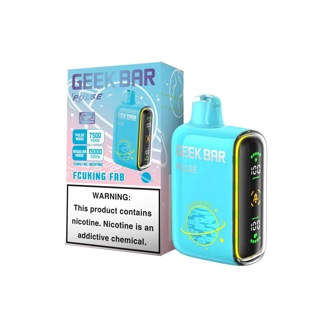 Geek Bar Pulse 15,000 Puff Nicotine Disposable-Geek Bar-Fcuking FAB-NYC Glass