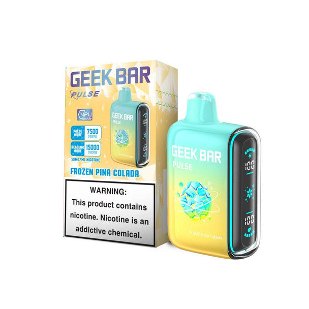 Geek Bar Pulse 15,000 Puff Nicotine Disposable-Geek Bar-Frozen Pina Colada-NYC GLASS 718
