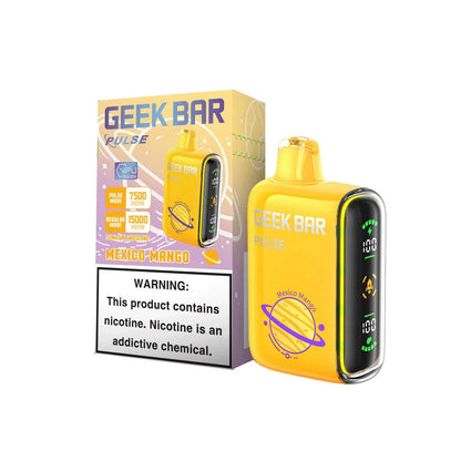 Geek Bar Pulse 15,000 Puff Nicotine Disposable-Geek Bar-Mexico Mango-NYC Glass