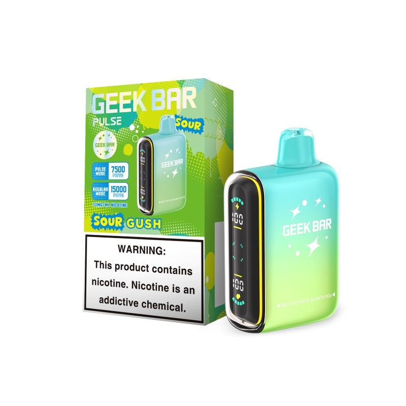 Geek Bar Pulse 15,000 Puff Nicotine Disposable-Geek Bar-Sour Gush-NYC GLASS 718
