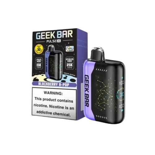 Geek Bar Pulse X 25,000 Puff Rechargeable Nicotine Disposable-Geek Bar-Blackberry B-Pop-NYC GLASS 718