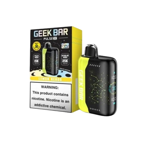 Geek Bar Pulse X 25,000 Puff Rechargeable Nicotine Disposable-Nicotine Disposable-Geek Bar-Lemon Heads-NYC Glass