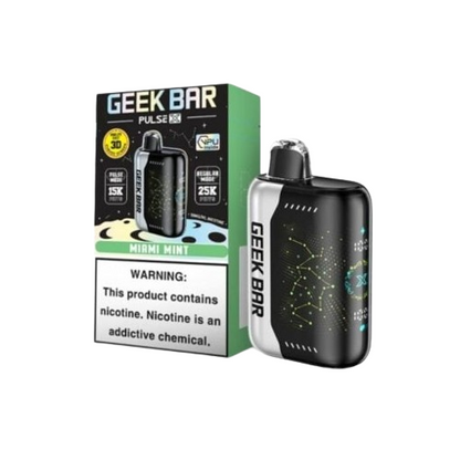Geek Bar Pulse X 25,000 Puff Rechargeable Nicotine Disposable-Nicotine Disposable-Geek Bar-Miami Mint-NYC GLASS 718