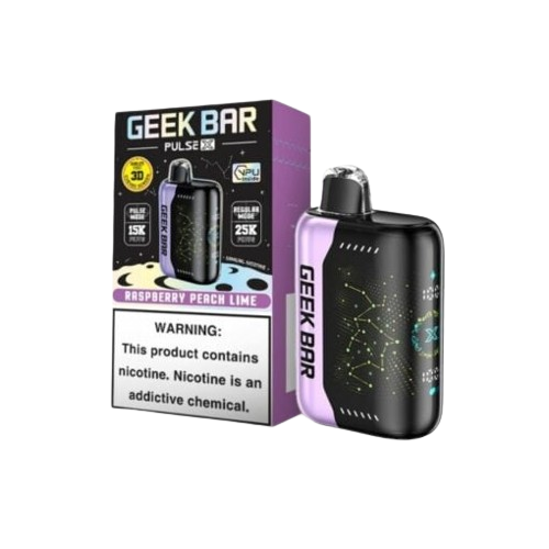 Geek Bar Pulse X 25,000 Puff Rechargeable Nicotine Disposable-Nicotine Disposable-Geek Bar-Raspberry Peach Lime-NYC Glass