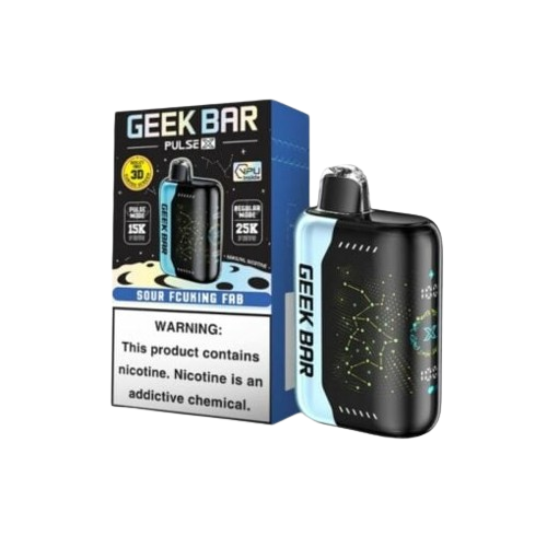 Geek Bar Pulse X 25,000 Puff Rechargeable Nicotine Disposable-Nicotine Disposable-Geek Bar-Sour Fcuking Fab-NYC Glass