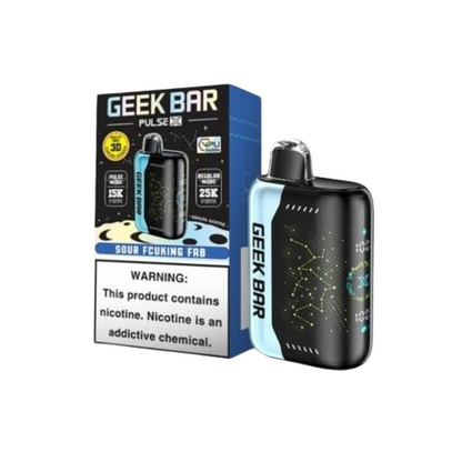 Geek Bar Pulse X 25,000 Puff Rechargeable Nicotine Disposable-Nicotine Disposable-Geek Bar-Sour Fcuking Fab-NYC GLASS 718