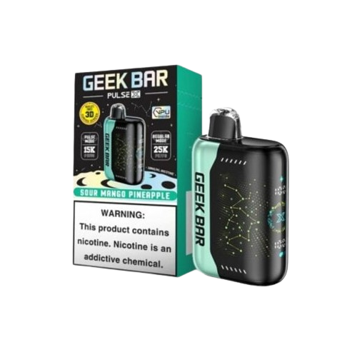 Geek Bar Pulse X 25,000 Puff Rechargeable Nicotine Disposable-Nicotine Disposable-Geek Bar-Sour Mango Pineapple-NYC Glass