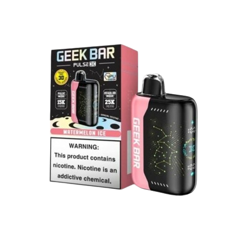 Geek Bar Pulse X 25,000 Puff Rechargeable Nicotine Disposable-Nicotine Disposable-Geek Bar-Watermelon Ice-NYC Glass