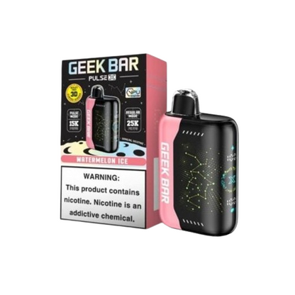Geek Bar Pulse X 25,000 Puff Rechargeable Nicotine Disposable-Nicotine Disposable-Geek Bar-Watermelon Ice-NYC GLASS 718