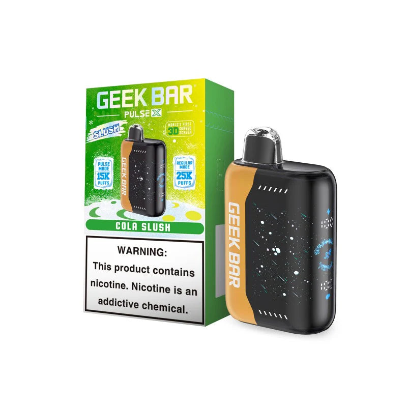 Geek Bar Pulse X Slush Edition 25,000 Puff Disposable | 5 Flavors | NYC Glass 718 NYC GLASS 718 Geek Bar Pulse X Slush Edition 25,000 Puff Disposable | 5 Flavors | NYC Glass 718 NYC GLASS 718