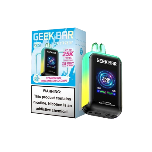 Geek Bar Skyview 25K Puffs Disposable Vape | 5% Nicotine-Geek Bar-Strawberry Watermelon Coconut-NYC Glass