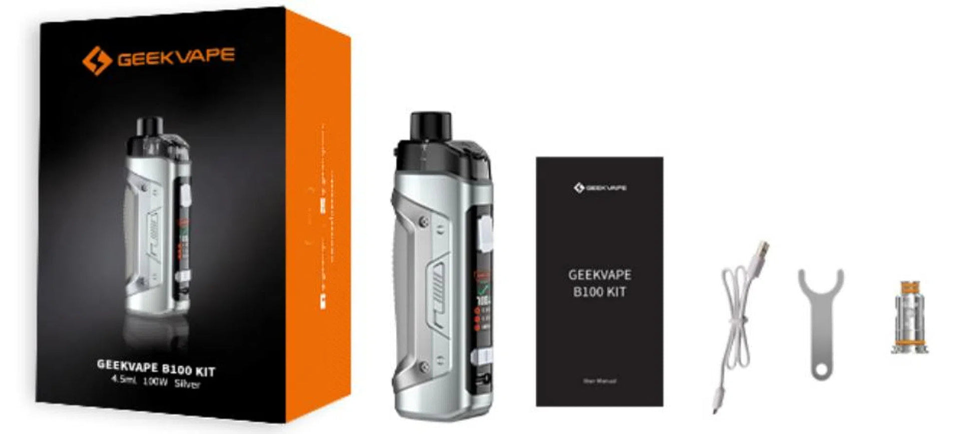 GeekVape B100 Kit (Boost Pro 2 Kit) Mod Starter Kit NYC GLASS 718 GeekVape B100 Kit (Boost Pro 2 Kit) Mod Starter Kit NYC GLASS 718