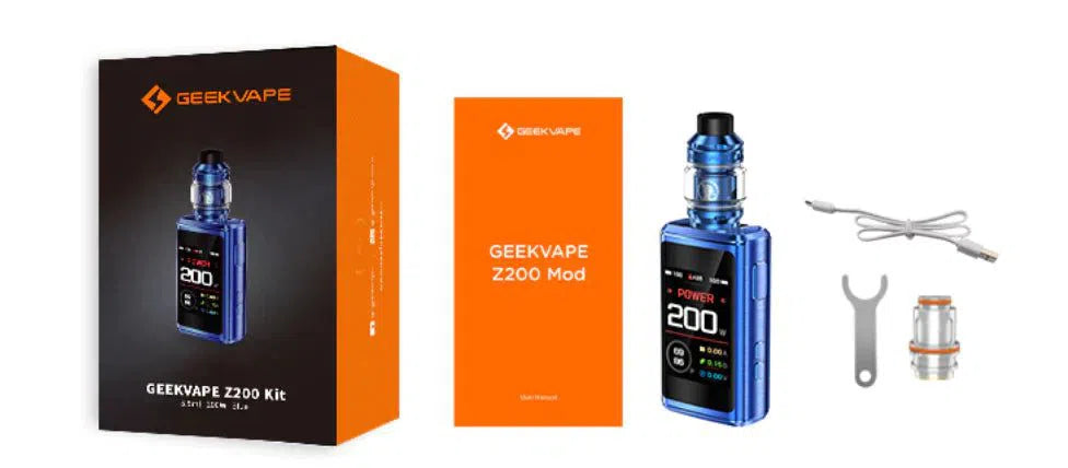 GeekVape Z200 Starter Kit (Zeus 200 Kit) 200W NYC GLASS 718 GeekVape Z200 Starter Kit (Zeus 200 Kit) 200W NYC GLASS 718