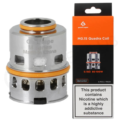 Geekvape M Series Coils-GeekVape-M Series 0.15ohm Quadra Coil 5pk-NYC Glass