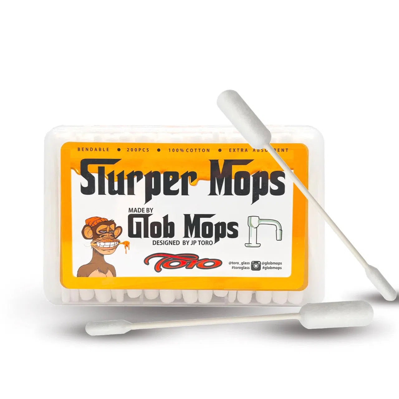 Glob Mops Slurper Mops 200ct Designed by Toro Glass (1 pk)-Glob Mops-NYC Glass