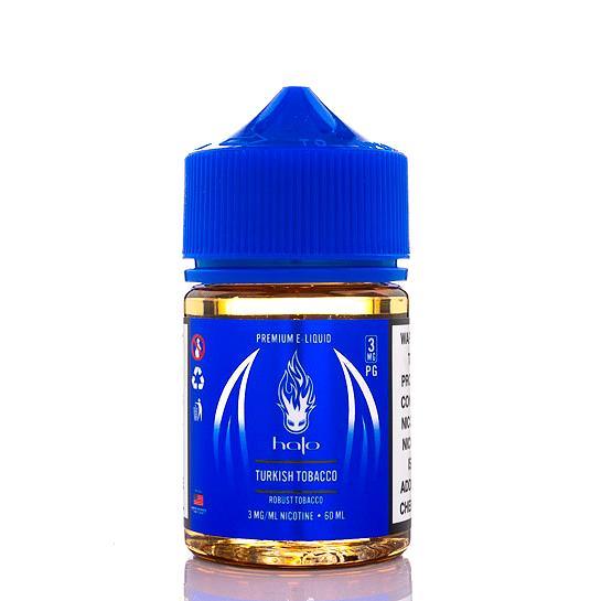 Halo 60ml Freebase E-Juice-Halo-Turkish Tobacco-0mg-NYC GLASS 718