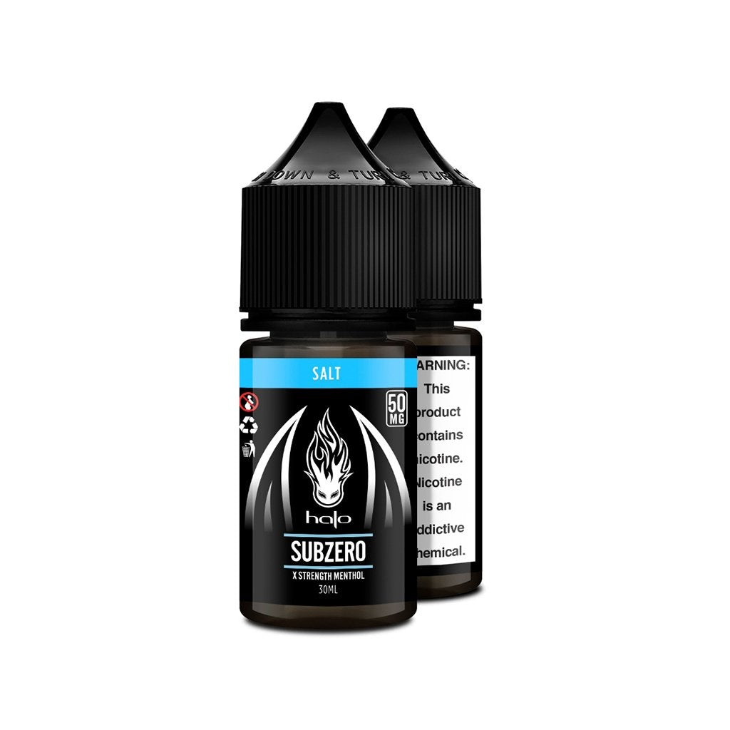 Halo Ultra Salt E-juice 30mL-Halo-Subzero-20mg-NYC Glass