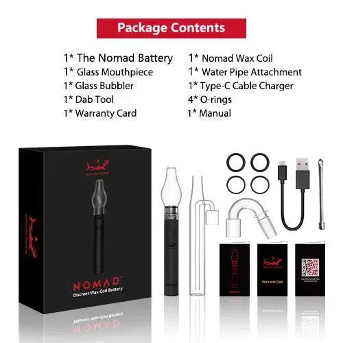 Hamilton Devices CCELL® Nomad Portable Dab Pen-Hamilton Devices CCELL-NYC Glass