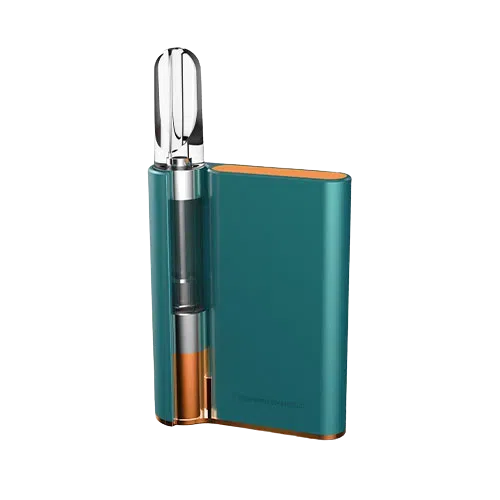 Hamilton Devices CCELL® Palm 510 Battery-Hamilton Devices CCELL-Green w/ Rose Gold Frame-NYC Glass