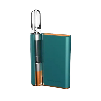 Hamilton Devices CCELL® Palm 510 Battery-Hamilton Devices CCELL-Green w/ Rose Gold Frame-NYC Glass