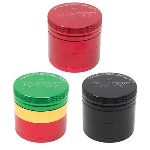 Hammercraft x RAW 4-Piece Grinders-RAW-NYC Glass