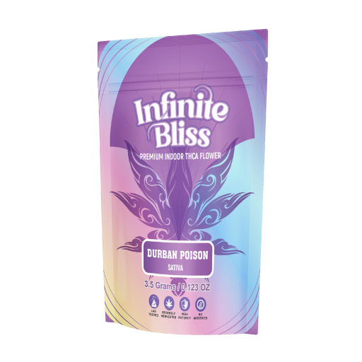 Infinite Bliss Premium THCA Flower 3.5g-Infinite Bliss-Durban Poison - Sativa-NYC Glass