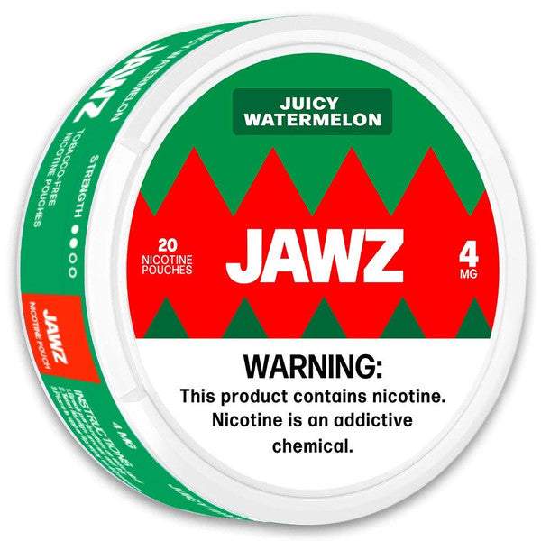 JAWZ Premium Nicotine Pouches 5pk-JAWZ-Juicy Watermelon 5pk-4mg-NYC Glass