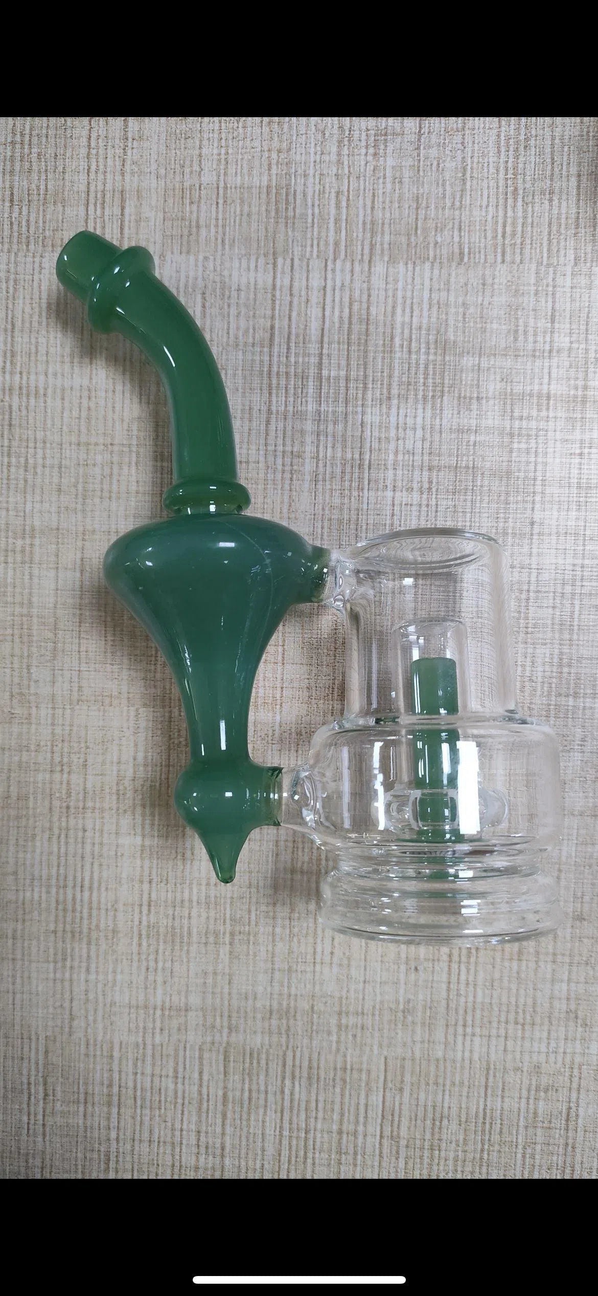 JCVAP Whip for Pro Anti WaterAbsorption Glass-JCVAP-Jade Blue-NYC Glass