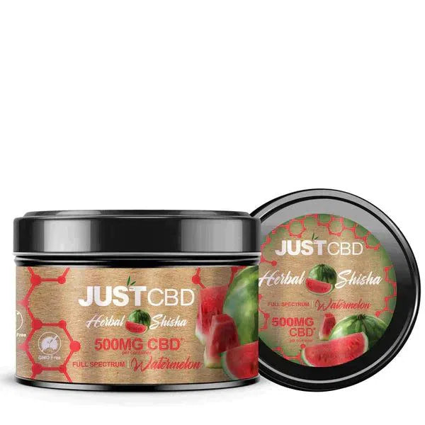 JUST CBD Herbal Full Spectrum CBD Shisha 500mg-Just CBD-Watermelon-NYC Glass