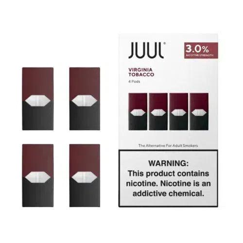 JUUL Pods-JUUL-3% / Virginia Tobacco (4pk)-NYC Glass