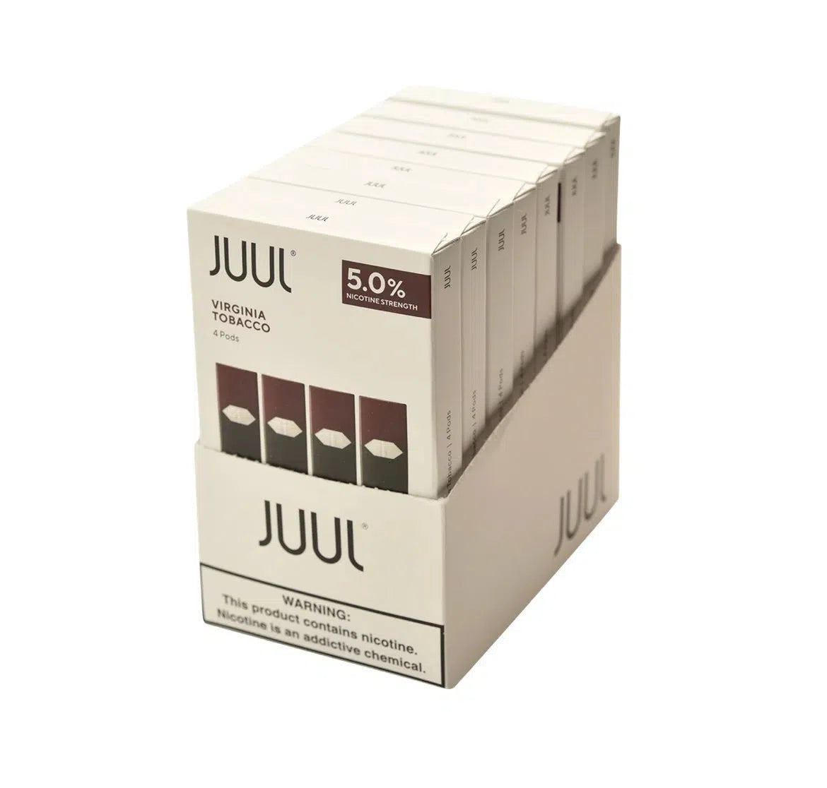 JUUL Pods-JUUL-5% / Virginia Tobacco (32 Pods)-NYC Glass