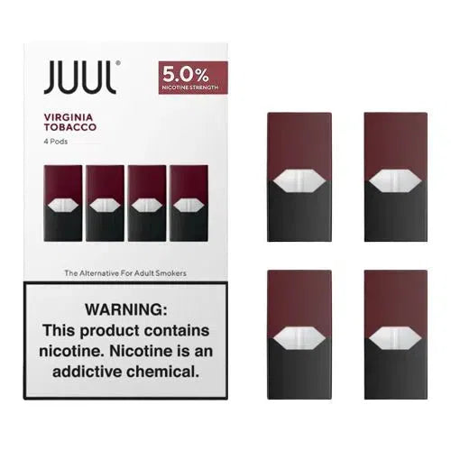 JUUL Pods-JUUL-5% / Virginia Tobacco (4pk)-NYC Glass