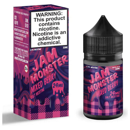 Jam Monster Salts E-Juice 30ml-Jam Monster-Mixed Berries 24mg-NYC Glass