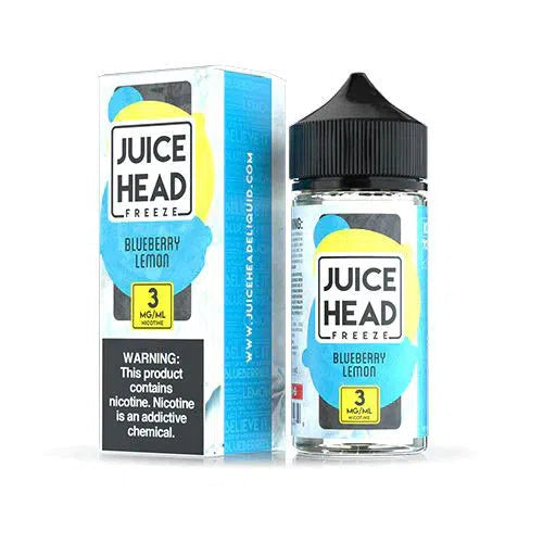 Juice Head E-Juice 100ml-Juice Head-Freeze Blueberry Lemon 0mg-NYC Glass