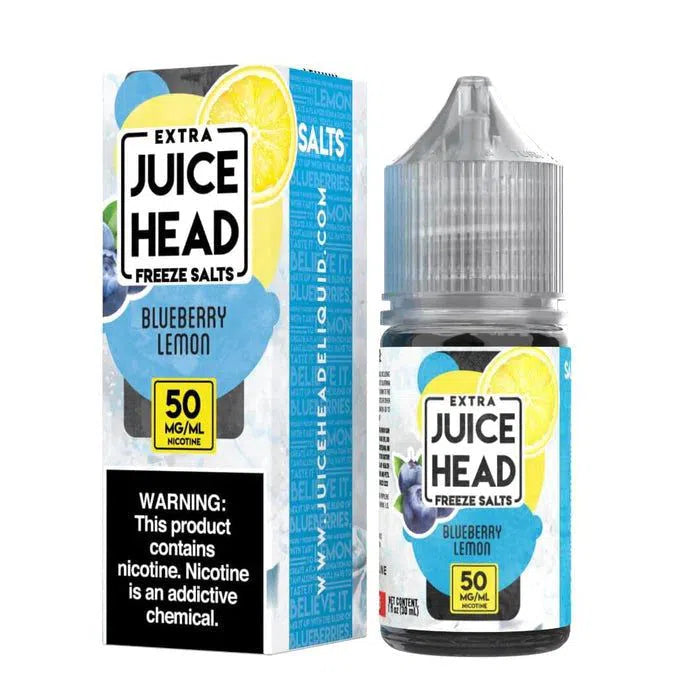 Juice Head Salts E-Juice 30ml-Juice Head-Blueberry Lemon Extra Freeze 50mg-NYC Glass