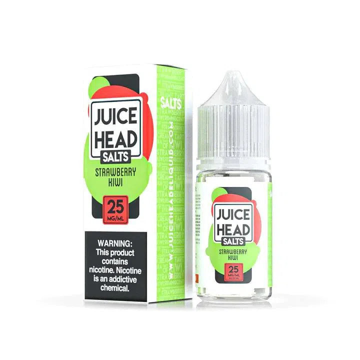 Juice Head Salts E-Juice 30ml-Juice Head-Strawberry Kiwi 25mg-NYC Glass