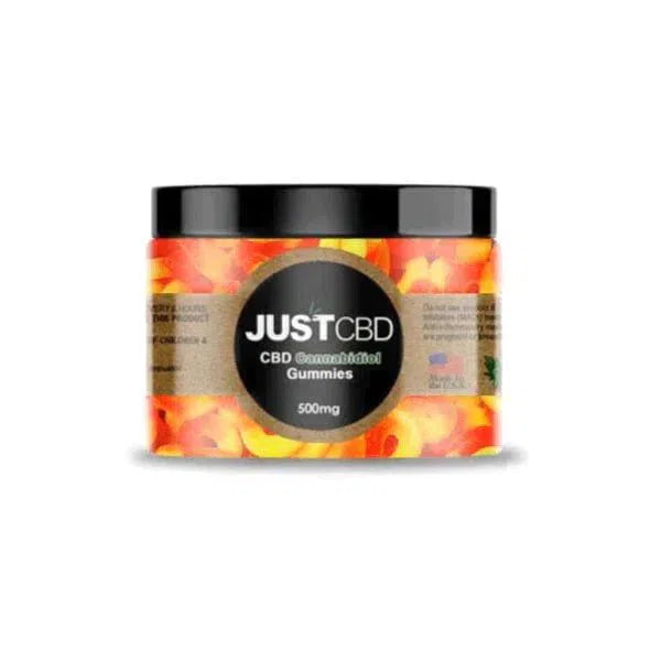 Just CBD Gummies 500mg Jar-Just CBD-NYC Glass