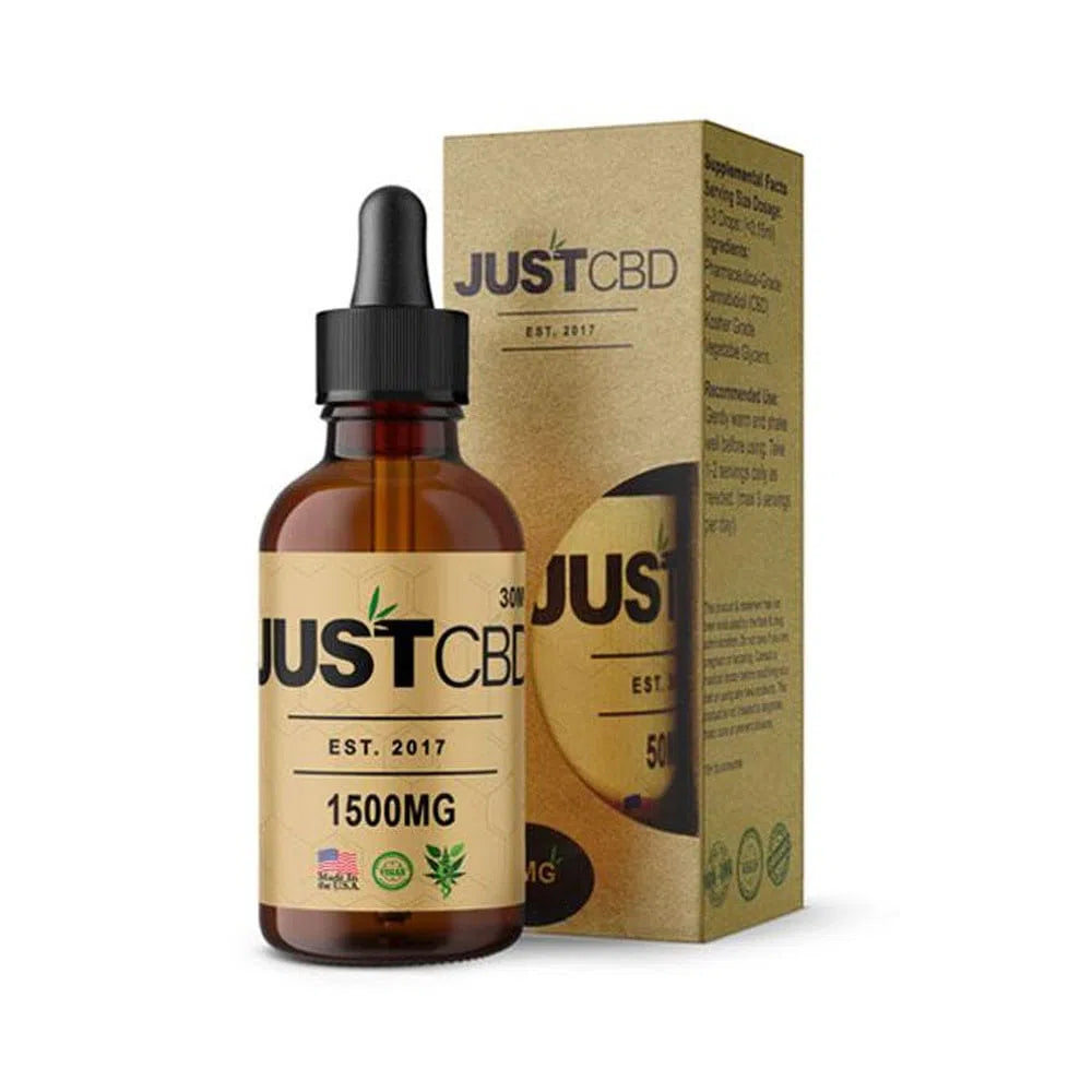 Just CBD Honey Tincture-Just CBD-1500mg-NYC Glass