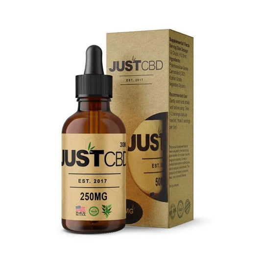 Just CBD Honey Tincture-Just CBD-250mg-NYC Glass