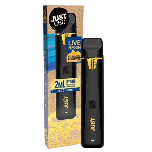 Just CBD Live Resin Full Spectrum CBD 1000mg Disposable-Just CBD-Blue Dream (Hybrid)-NYC Glass