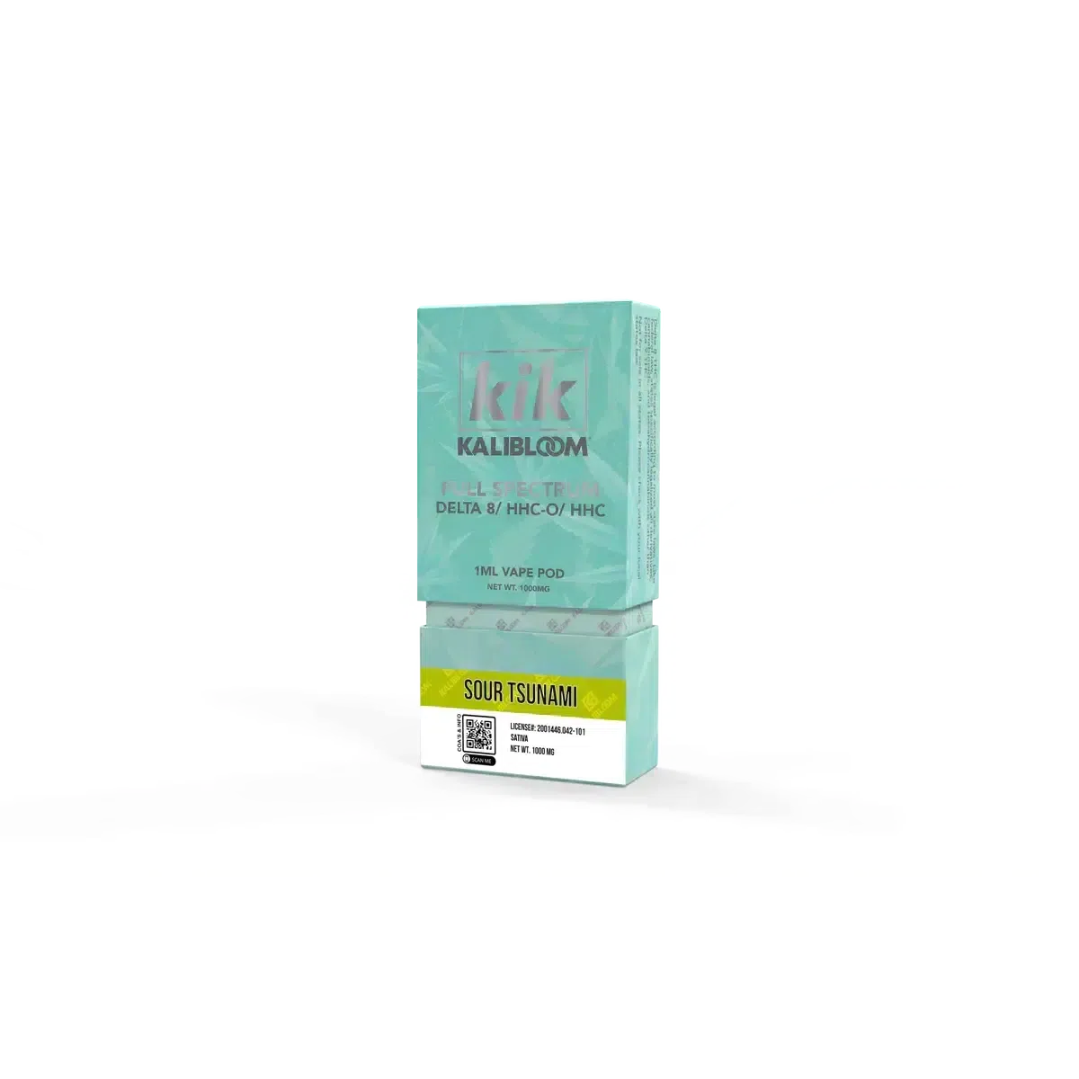 Kalibloom Kik 1ml Full Spectrum Pod-Kalibloom-Sour Tsunami (Sativa)-NYC Glass