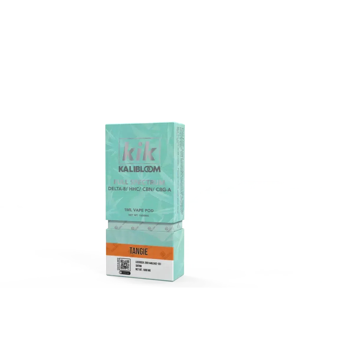 Kalibloom Kik 1ml Full Spectrum Pod-Kalibloom-Tangie (Sativa)-NYC Glass
