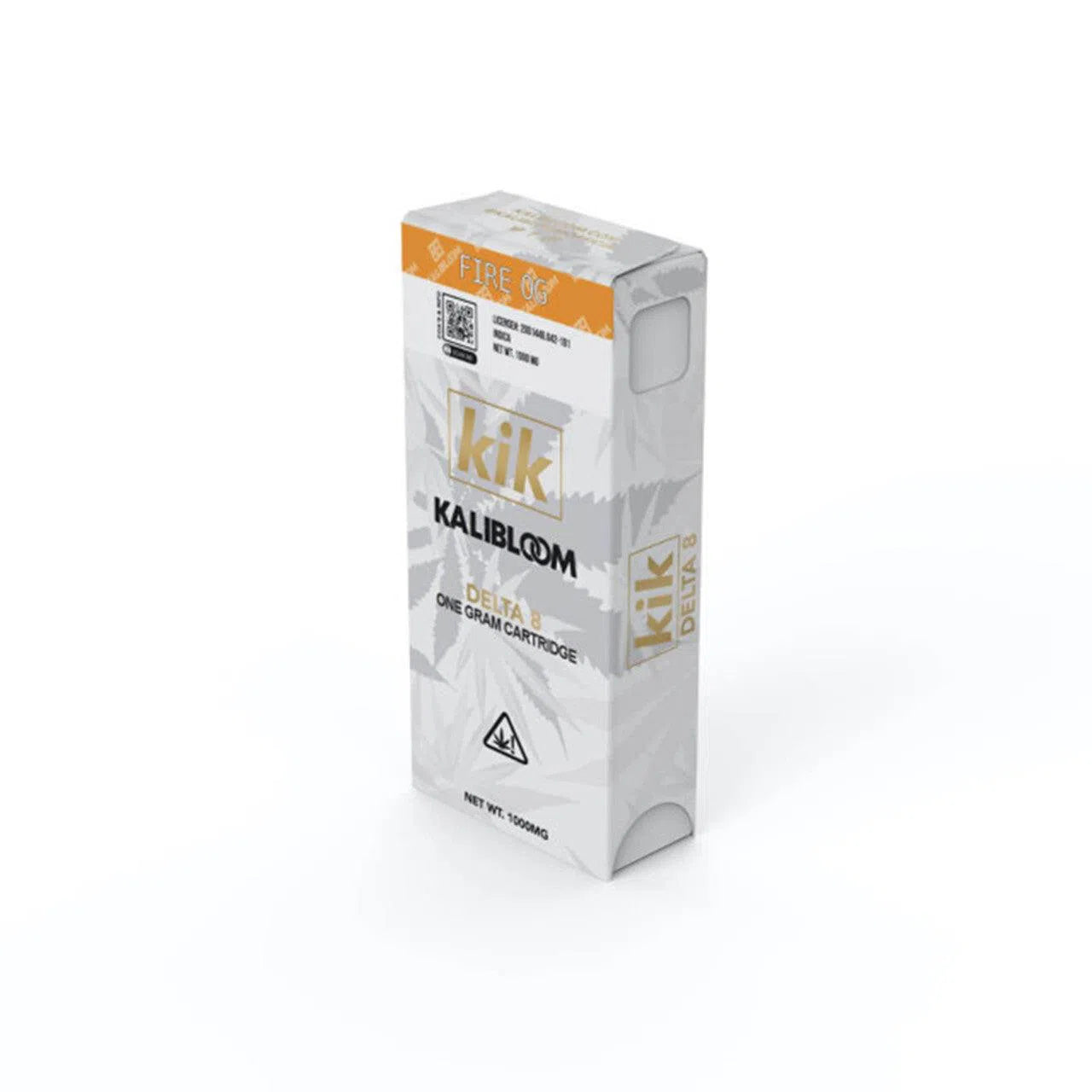 Kalibloom Kik Delta 8 1000mg Cartridge-Kalibloom-Fire OG (Indica)-NYC Glass