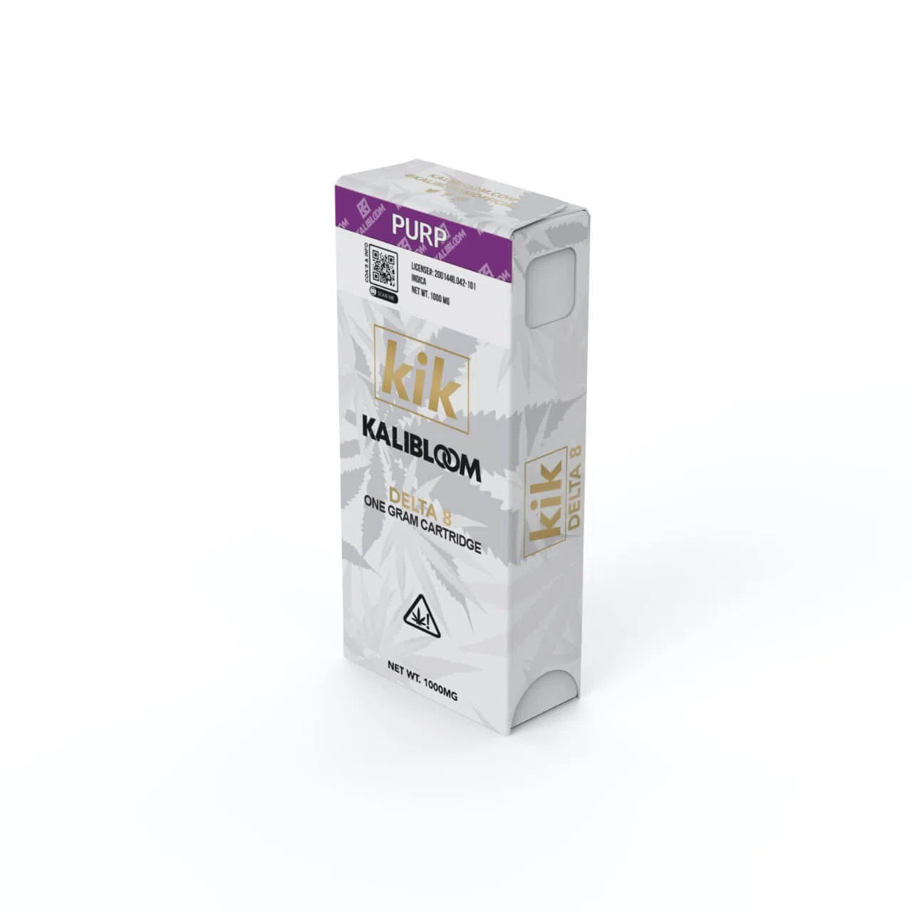 Kalibloom Kik Delta 8 1000mg Cartridge-Kalibloom-Purp (Sativa)-NYC Glass