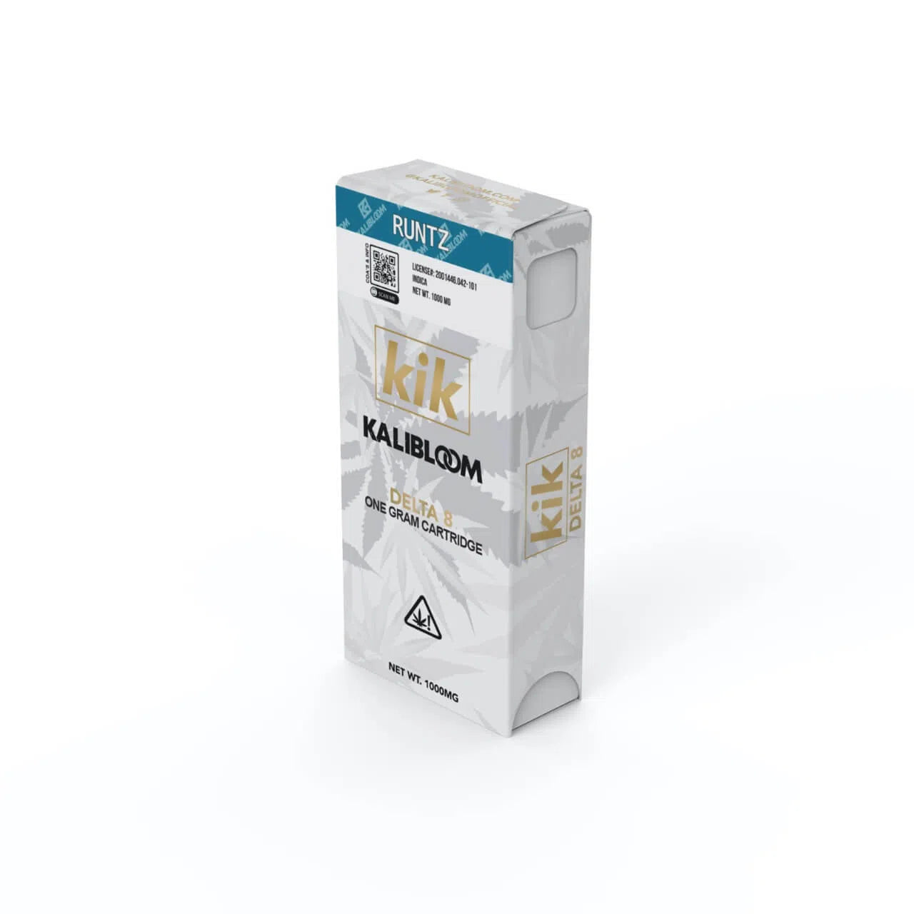 Kalibloom Kik Delta 8 1000mg Cartridge-Kalibloom-Runtz (Indica)-NYC Glass